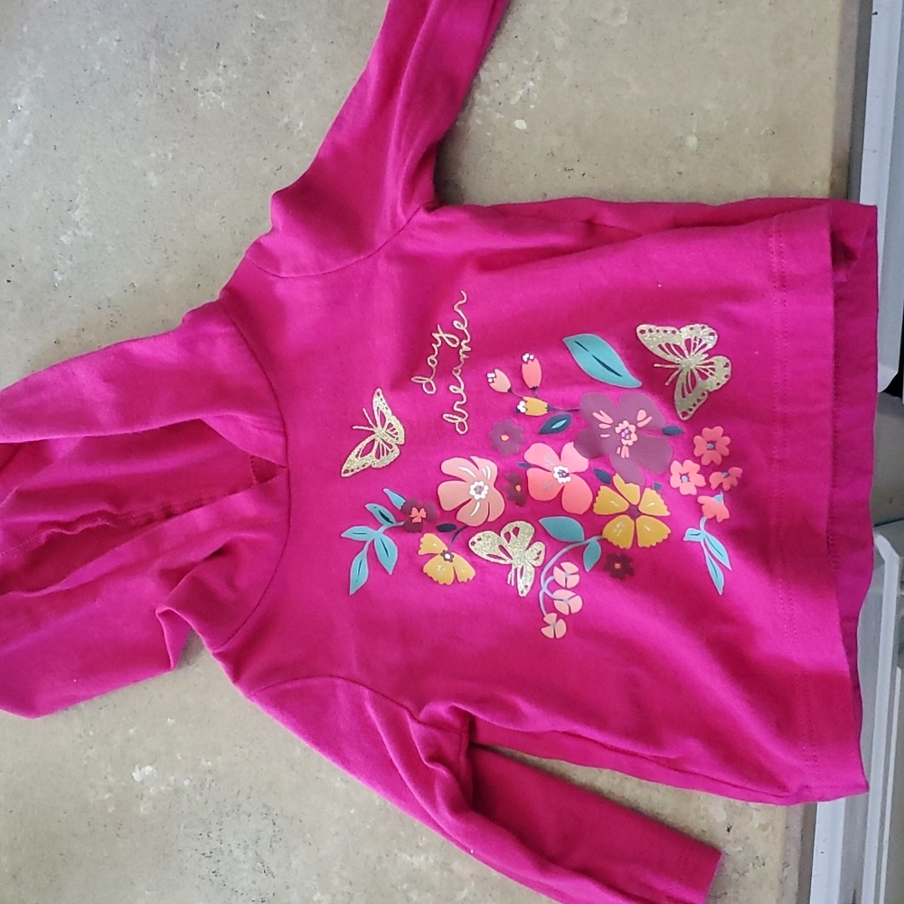 Never worn pink 🌸 Carters 3 month Pink Day Dreamer Shirt Hoodie for Babies